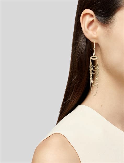 gucci bamboo jewellery|gucci chandelier earrings.